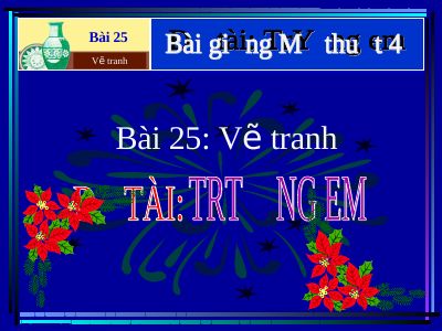 Vẽ tranh Đề tài Trường em