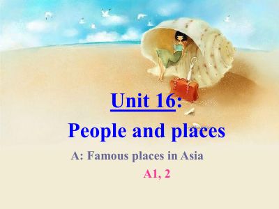 People and places