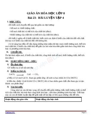 Bài luyện tập 4