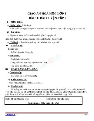 Bài luyện tập 2