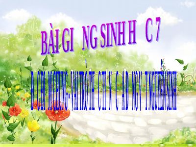 Đặc điểm chung và vai trò thực tiễn của động vật nguyên sinh