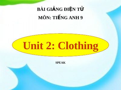 Clothing