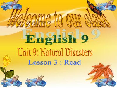 Natural disasters