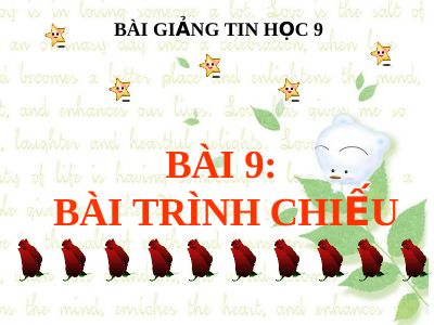 Bài trình chiếu