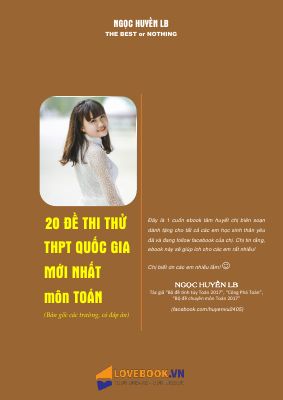 Tổng hợp 20 đề thi thử THPT Quốc gia môn Toán tháng 52017 có đáp án