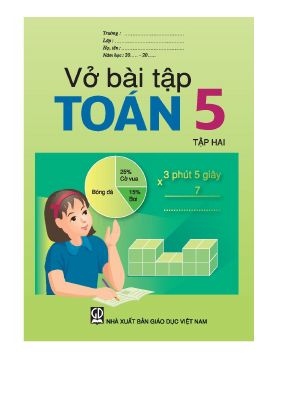 Vở bài tập toán 5 - Tập hai