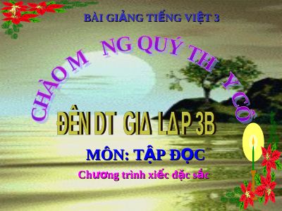 bài Tập đọc - Chuơng trình xiếc đặc sắc