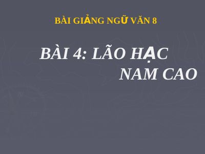Lão Hạc