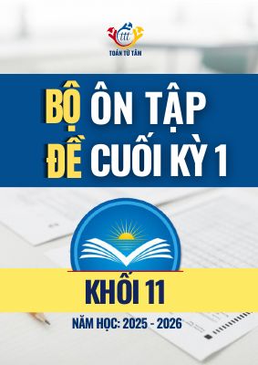 Bộ đề ôn tập cuối học kỳ 1 môn Toán 11 CTST năm học 2025 - 2026