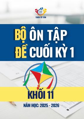 Bộ đề ôn tập cuối học kỳ 1 môn Toán 11 Cánh Diều năm học 2025 - 2026