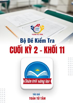 Bộ đề kiểm tra cuối kỳ 2 Toán 11 CTST năm học 2024 - 2025