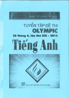 Tuyển tập đề thi Olympic 30 tháng 4, lần thứ XIX - 2013 Mã A798164