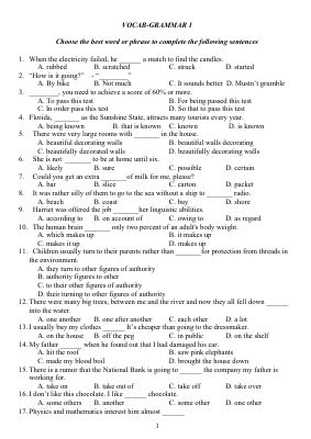 200 cau Lexico and Grammar ôn luyện thi lớp 10 THPT Chuyên Anh  Mã A546605