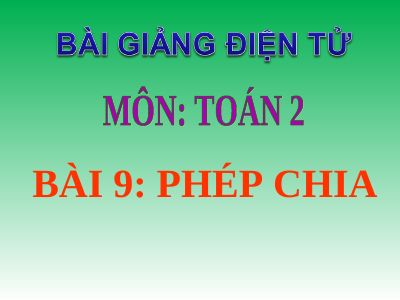 Phép chia
