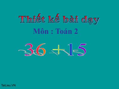 Soạn bài 36+15