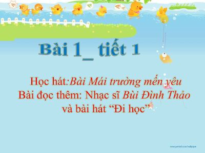 Bộ bài giảng Âm nhạc 7 HK1 - GVLQ Vinh