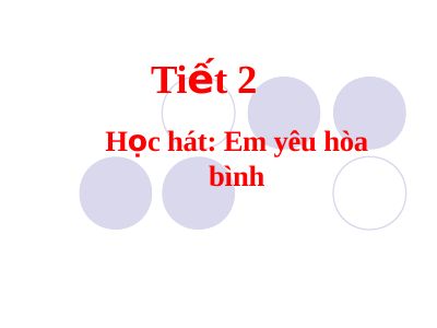 Trọn bộ bài giảng Âm nhạc 4 cả năm của GVĐ HThủy