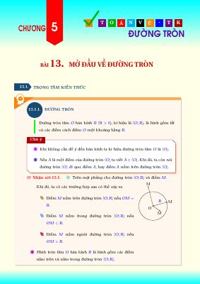 Tài liệu bổ trợ học tập đường tròn môn Toán 9