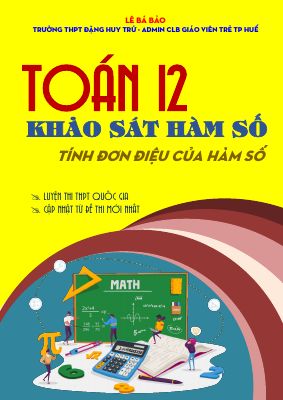 Chuyên đề tính đơn điệu của hàm số môn Toán 12 định hướng cấu trúc mới