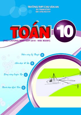 Các dạng bài tập môn Toán 10 sách KNTTVCS - Phạm Lê Duy