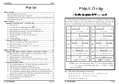 Hướng dẫn giải các dạng bài tập Toán lớp 9 cực hay