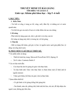 Tìm hiểu loài cá