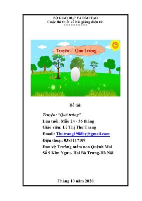 Truyện Quả Trứng