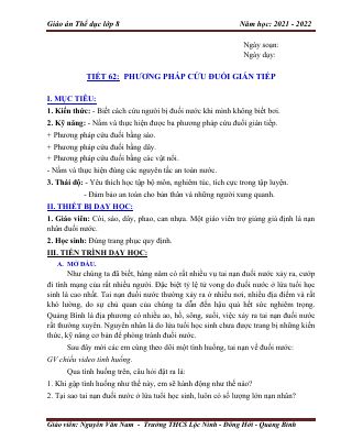 Phương pháp cứu đuối gián tiếp