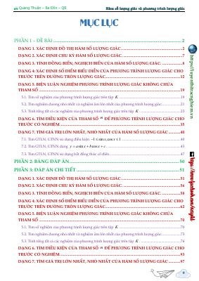 Tài liệu tự học hàm số lượng giác và phương trình lượng giác