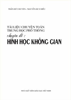Tài liệu chuyên Toán THPT chuyên đề Hình học không gian
