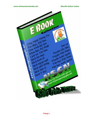 Ebook giáo trinh toefl của nguyễn hoàng cương