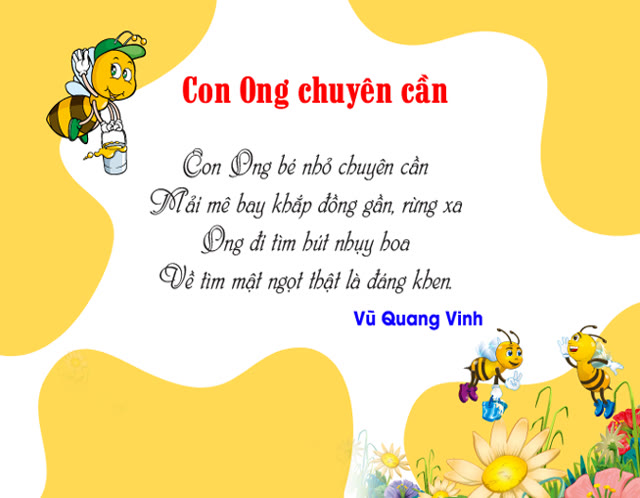 Con ong chuyên cần