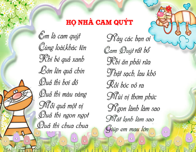 Họ nhà cam quýt