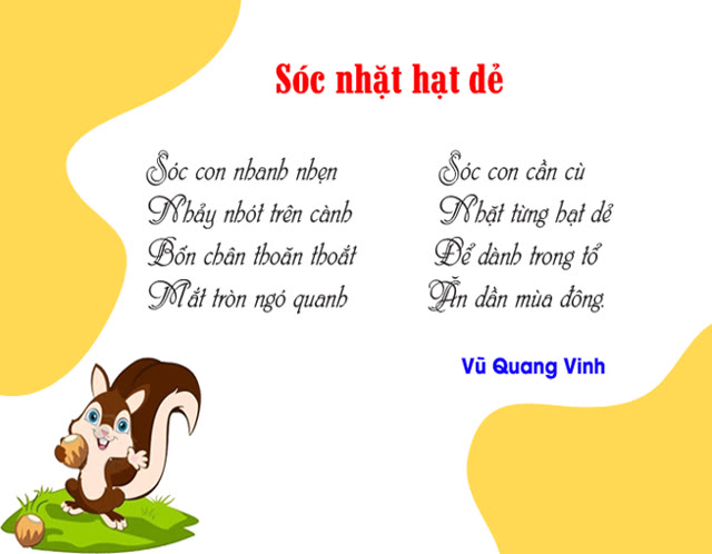 Sóc nhặt hạt dẻ