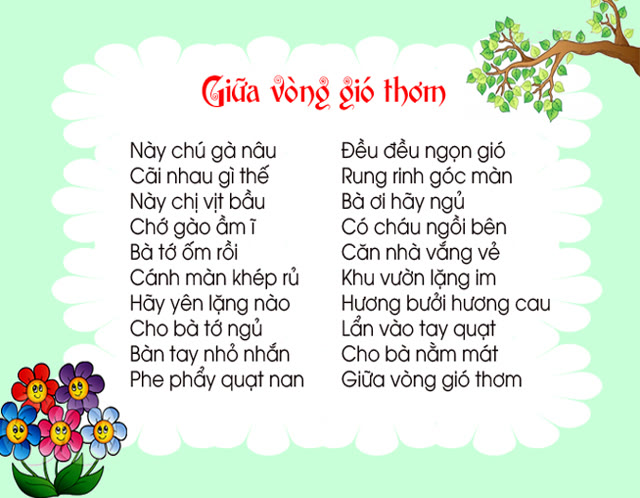 Giữa vòng gió thơm