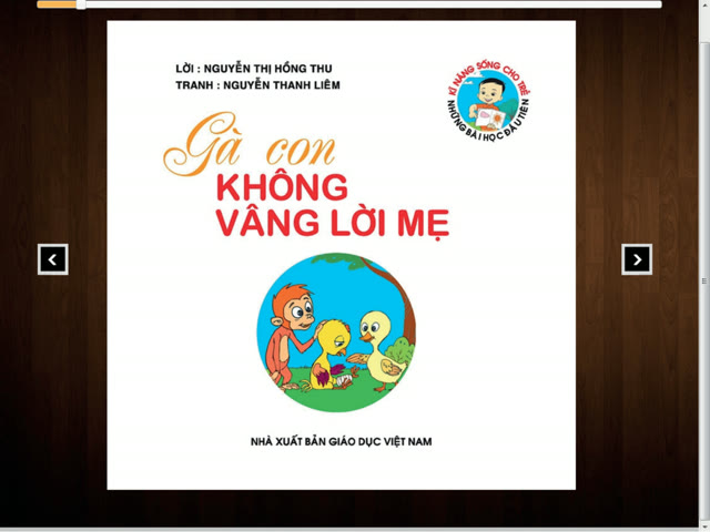 Gà con không vâng lời mẹ