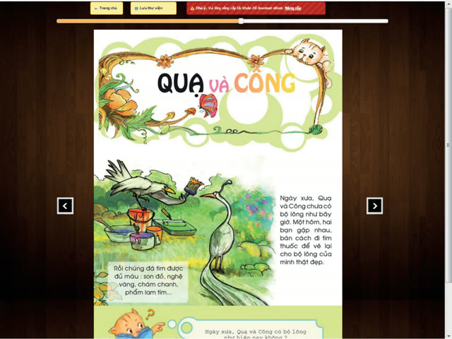 Quạ và công - Mèo dạy hổ