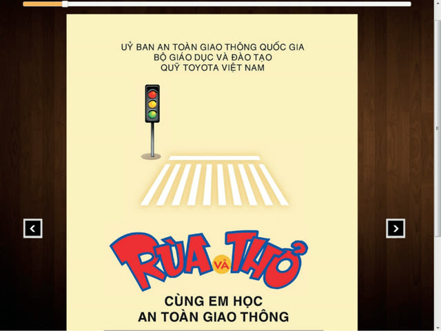 Rùa và thỏ học an toàn giao thông