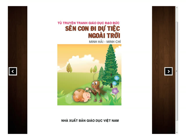 Sên con đi dự tiệc ngoài trời