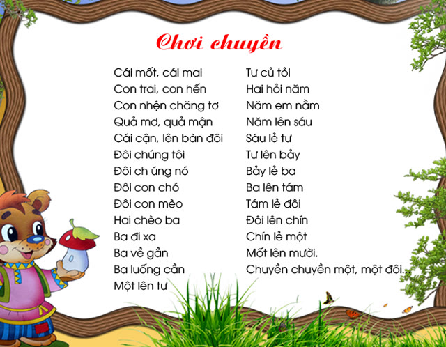 Bộ tranh ảnh: Đồng dao – Vè