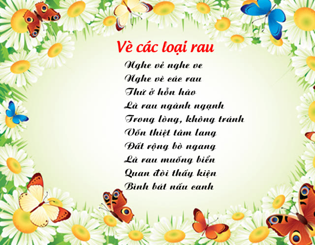 Bộ tranh ảnh: Vè các loại rau
