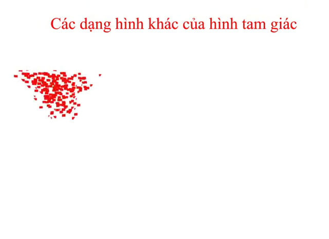 Các dạng hình khác của hình tam giác