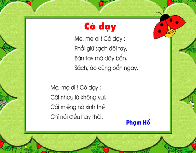 Ngôn ngữ-Giọng đọc-Thơ-Chị Nhung-cỏ dây
