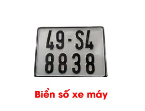 Nhận biết các biển số