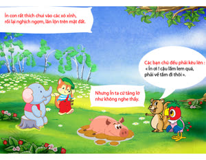 Ỉn con lấm lem (truyện tranh có lời đọc)
