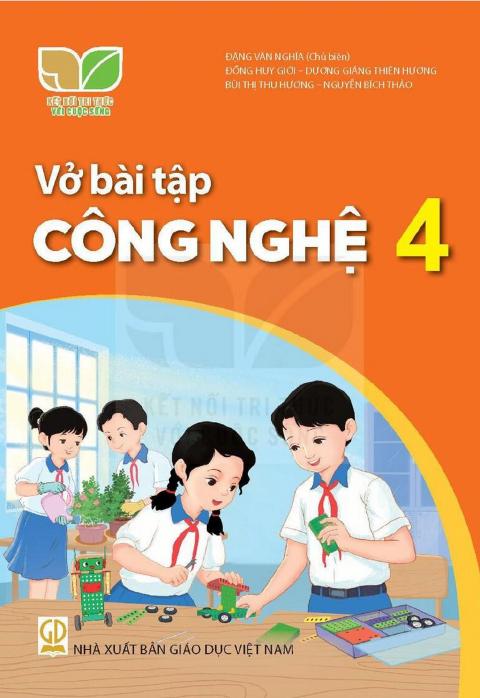Vở bài tập Công nghệ 4