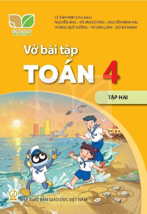 Vở bài tập Toán 4 - Tập hai