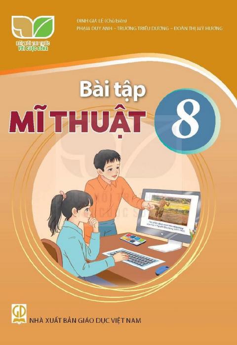 Sách bài tập Mĩ thuật 8