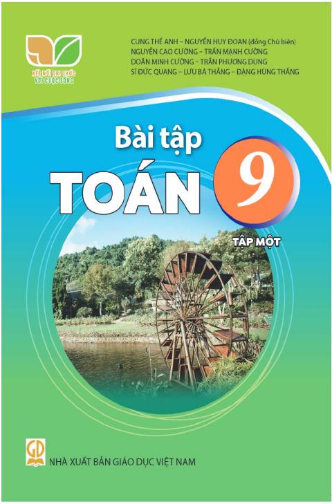 Sách bài tập Toán 9 - Tập một