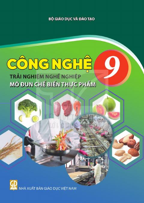 Sách giáo khoa Công nghệ 9 - Trải nghiệm nghề nghiệp - Mô đun Chế biến thực phẩm